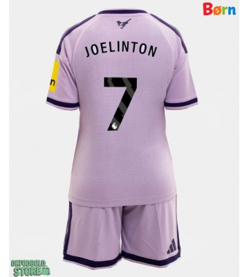 Newcastle United Joelinton #7 Replika Babytøj Tredje sæt Børn 2026-27 Kortærmet (+ Korte bukser)